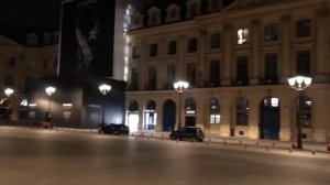 Paris walk 🇫🇷🇫🇷🇫🇷🇫🇷: Place Vendôme à 02h00 du matin le fleuron du luxe français