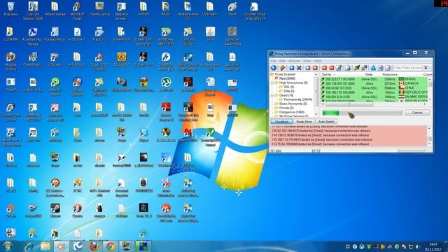 Как пользоваться ProxySwitcher