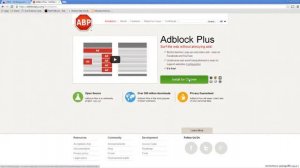 Installing AdBlockPlus