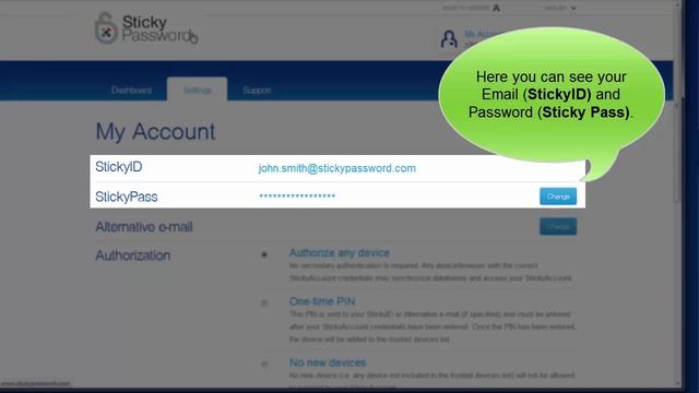 StickyAccount Overview смотреть онлайн