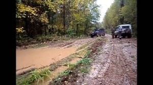 Два УАЗа на 32" Симаксах и Нива на 31" Сафари