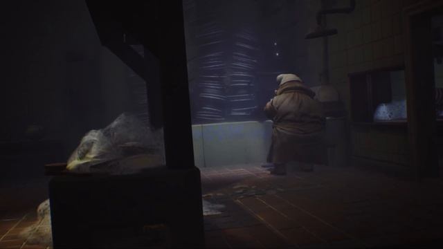 Little Nightmares 2 Кухня. Цунами из жирдяев. Хозяйка