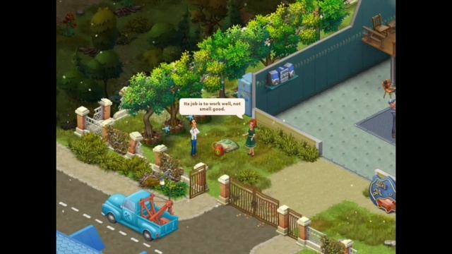 Homescapes walkthrough Icy Season Magical Holidays: Day 3 level 822-827 ~ Garage Renovations смотреть онлайн