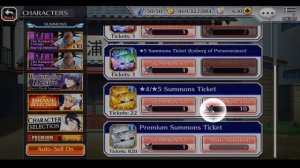 EARLY MAY TICKET SUMMONS - Bleach Brave Souls