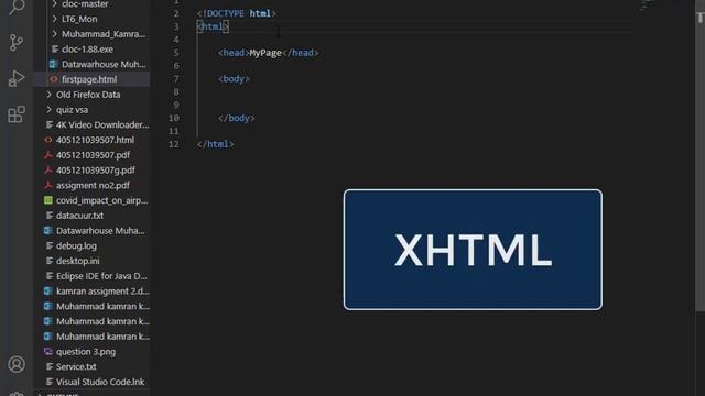HTML WEBPAGE STRUCTURE COMPLETE TUTUORIAL