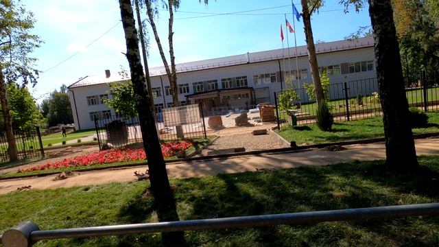 Масштабная реконструкция Тимоновской Средней Школы .Состояние на 22 августа 2020 года. смотреть онлайн