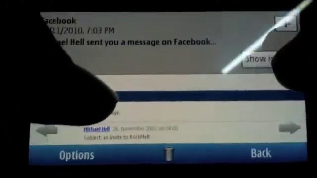 Introducing Symbian3: Email on the Nokia N8