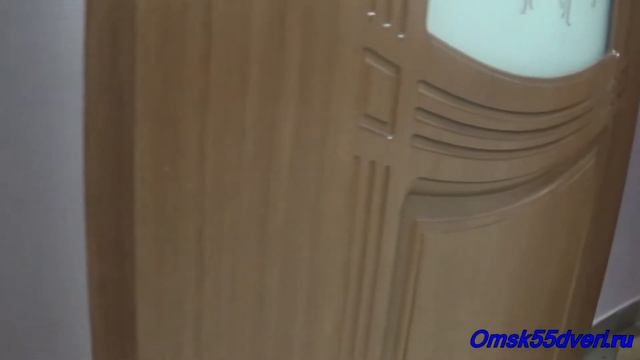 omsk55dveri.ru Троя-1 ДО (орех) межкомнатная дверь смотреть онлайн