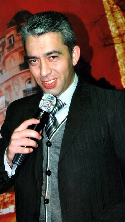 Наш брат Мухаммад и Алим Теппев на Карачаевской свадьбе.