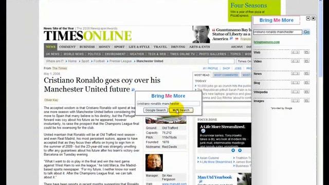 Google Toolbar Complementary for Firefox, version 2 смотреть онлайн