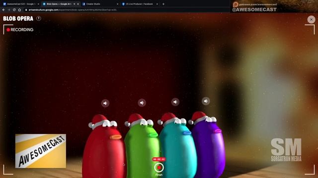 Google Experiment Blob Opera eats our time