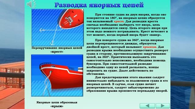 22. Разводка якорных цепей смотреть онлайн