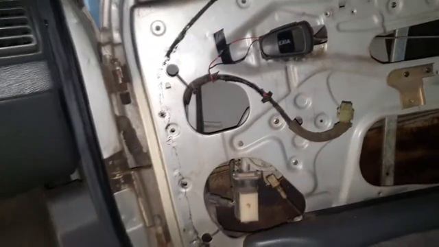 Daewoo Nexia - Переделка подсветки ручек салона смотреть онлайн