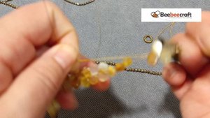 Красивый браслет сделать просто! Золотой агат.#агат #браслет