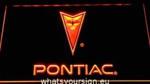 Pontiac LED Neon Sign