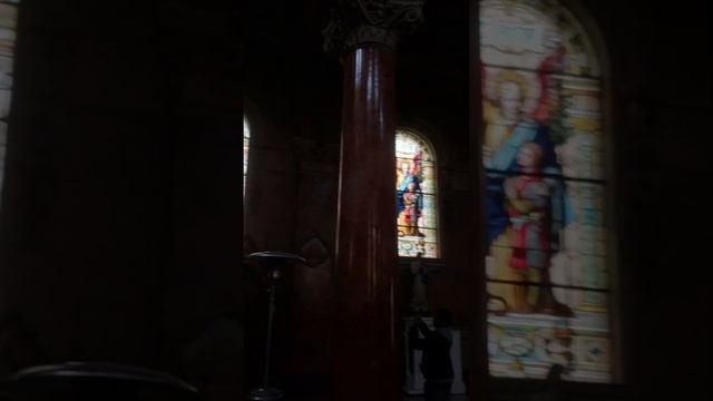 Убранство католического храм изнутри. Сантьяго. Чили. #travel