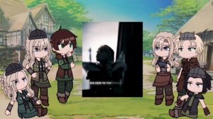 Past Dragon Riders React To Dragon Master || HTTYD || Gacha React