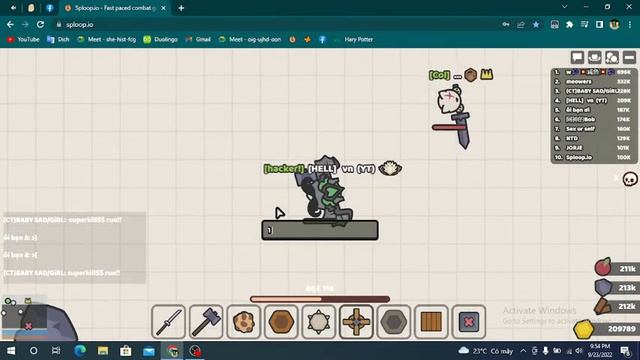 How i play Sploop.io