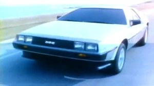 Реклама Delorean DMC-12