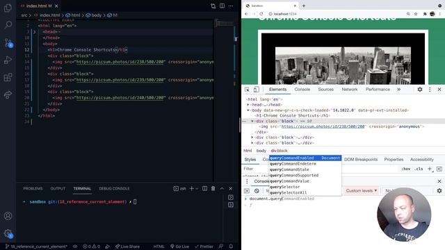 DevTips Daily: Chrome Dev Tools Shortcuts
