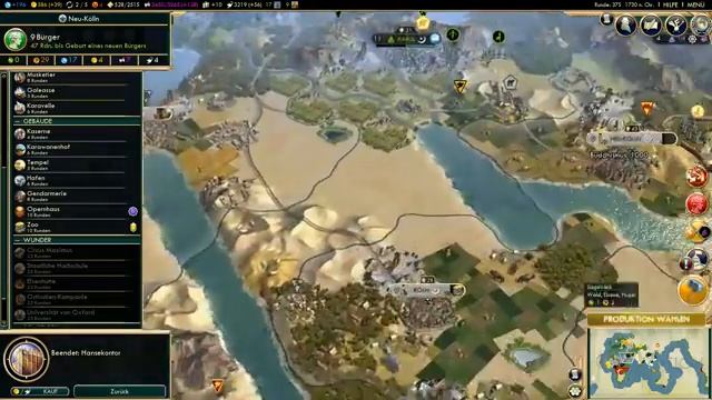 Civ V - Brave New World [HD] [S01] #039 - Wüstenmassaker - Let's Play [Bismarck] смотреть онлайн