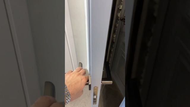 Межкомнатная дверь Эмаль Графит Сакраменто смотреть онлайн