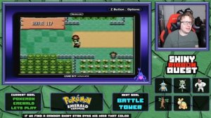 Playing Through Pokemon Emerald Live Part 3 | ULTIMATE SHINY RIBBON QUEST