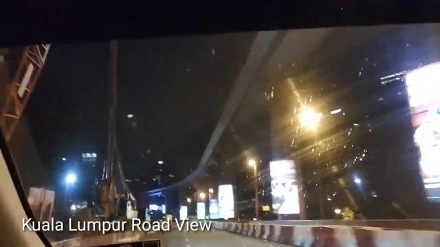 Kuala Lumpur Road View 
budget travel malaysia Vlog