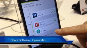 [MWC 2014 Video] Opera Software to present its data-savings app 'Opera Max'