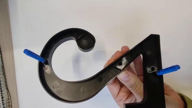 Цифра пластиковая большая для двери, дома, офиса, фасада, почтового ящика. Цифра черная Двойка.180м смотреть онлайн