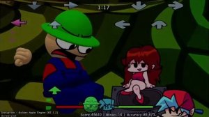 Bambi - Destruption перевод на русский I Friday Night Funkin (Dave and Bambi Golden Apple)