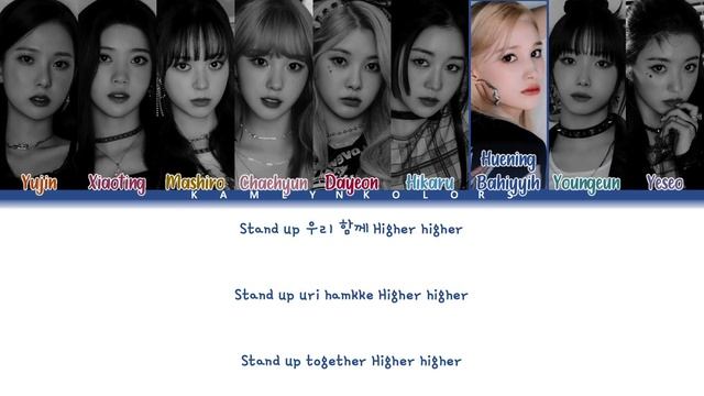 KEP1ER 케플러 WA DA DA Color Coded Lyrics HanRomEng