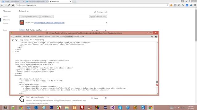 Chrome Extension Tutorial 18 Rich Tweet Notification Part 2 смотреть онлайн