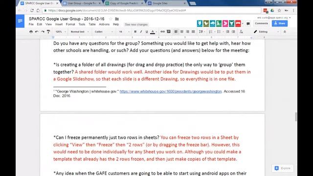 December 2016 Google User Group Meeting смотреть онлайн