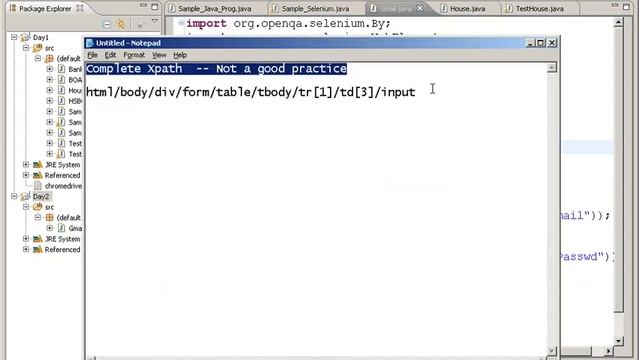 Selenium Tutorial Training WebDriver RC Grid Testng Junit Frameworks WeekendBatch Tutorial Day-2-2