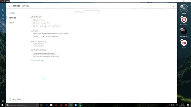 Opera Neon New Browser/Nuevo buscador Opera смотреть онлайн