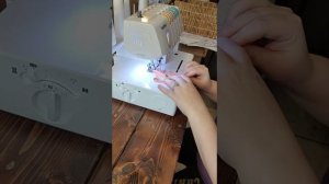 Brother 2340cv Coverstitch Tutorial with Settings and Tips for Hemming in the Round