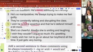 Lesson 5 Outcomes B2 Unit 13 Annoying/surprising habits Grammar CELTA class