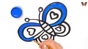Как нарисовать бабочку шаг за шагом. Несложные рисунки для детей