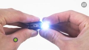 Нож с фонариком и огнивом Ster