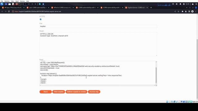 Lab: CORS vulnerability with basic origin reflection смотреть онлайн