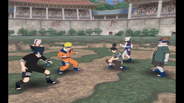 Naruto: Gekitou Ninja Taisen! 4 (Nintendo GameCube)-Полное прохождение #1.