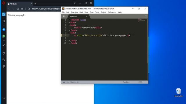 HTML #4 What are HTML attributes? [G&G] [ENG] Web Developer Course