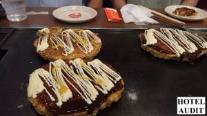 Япония Осака   Chuo   Okonomiyaki Yukari