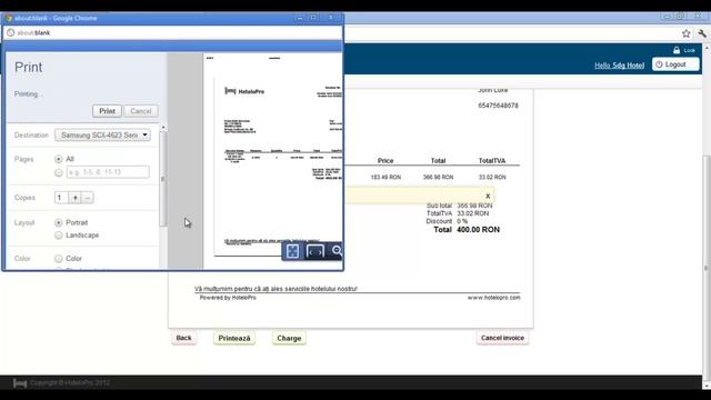 HoteloPro easy to use HMS/PMS - Billing Tutorial смотреть онлайн
