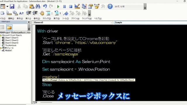 【Excel×VBA】SeleniumBasicの基本的な使用方法本の解説してみた