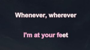 Karaoke♬ Whenever, Wherever - Shakira 【No Guide Melody】 Instrumental