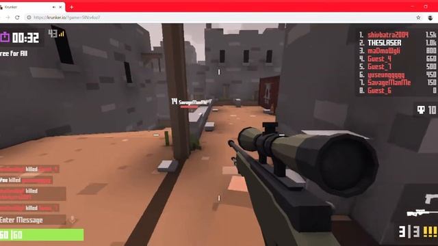 Krunker Google Chrome 23 Mar 19 3 45 48 PM смотреть онлайн