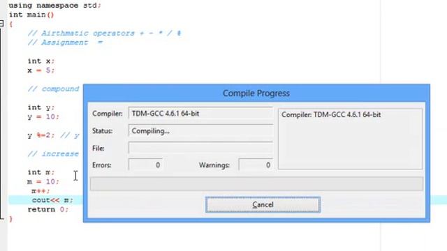 6- Operators in c++ смотреть онлайн