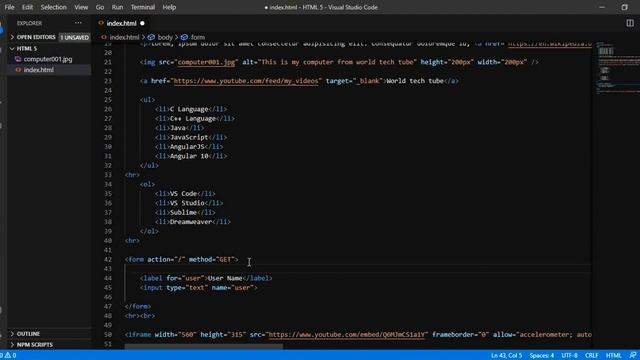 HTML Crash Course for absolute beginners 2020 | HTML tutorial for beginners | HTML5 in 60 minutes